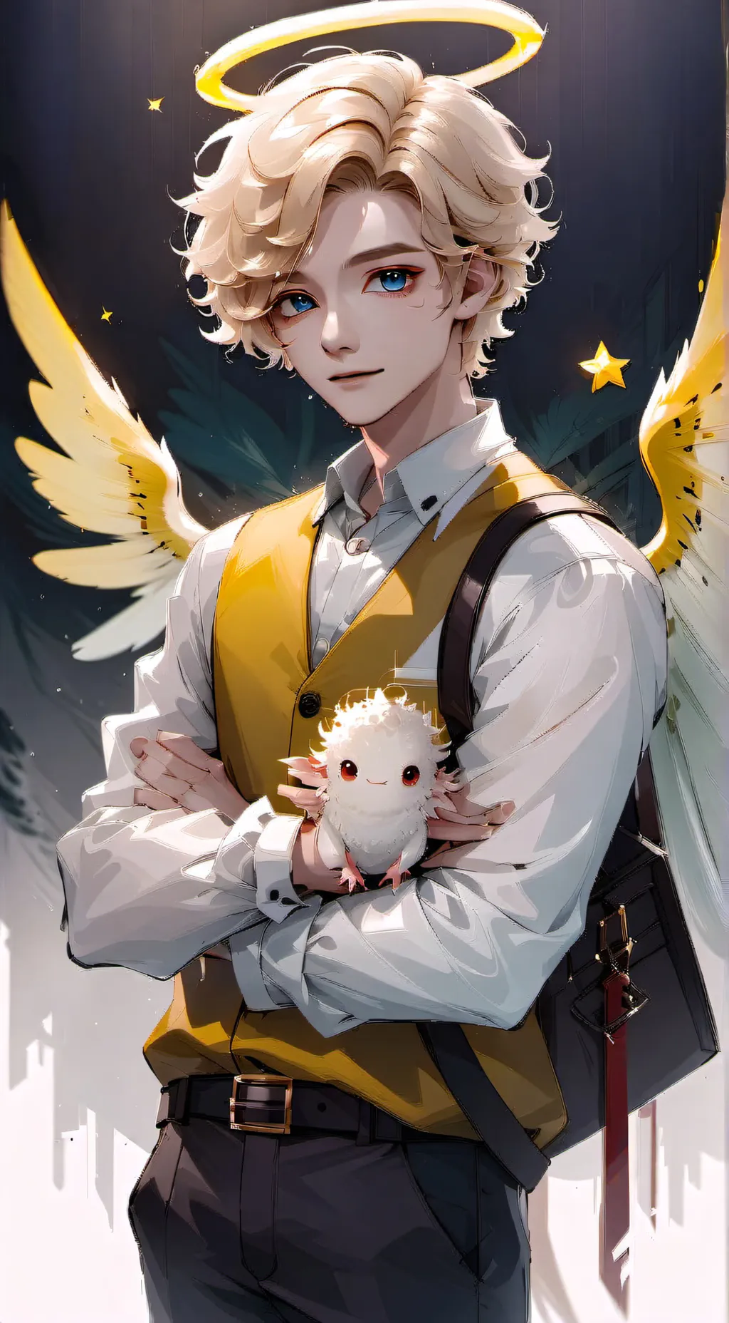 ai character: angel in my hh au background