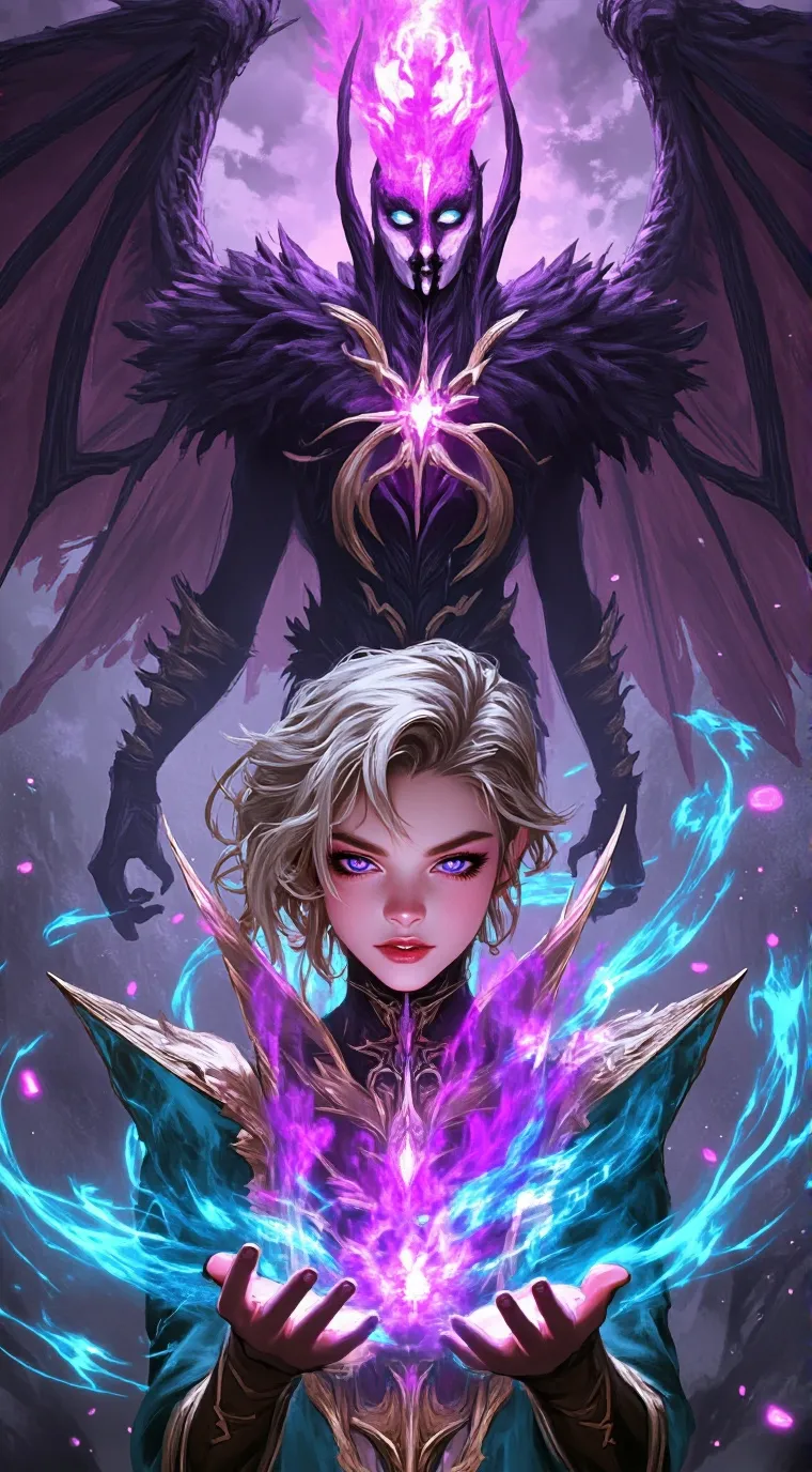 ai character: Saga boys  background