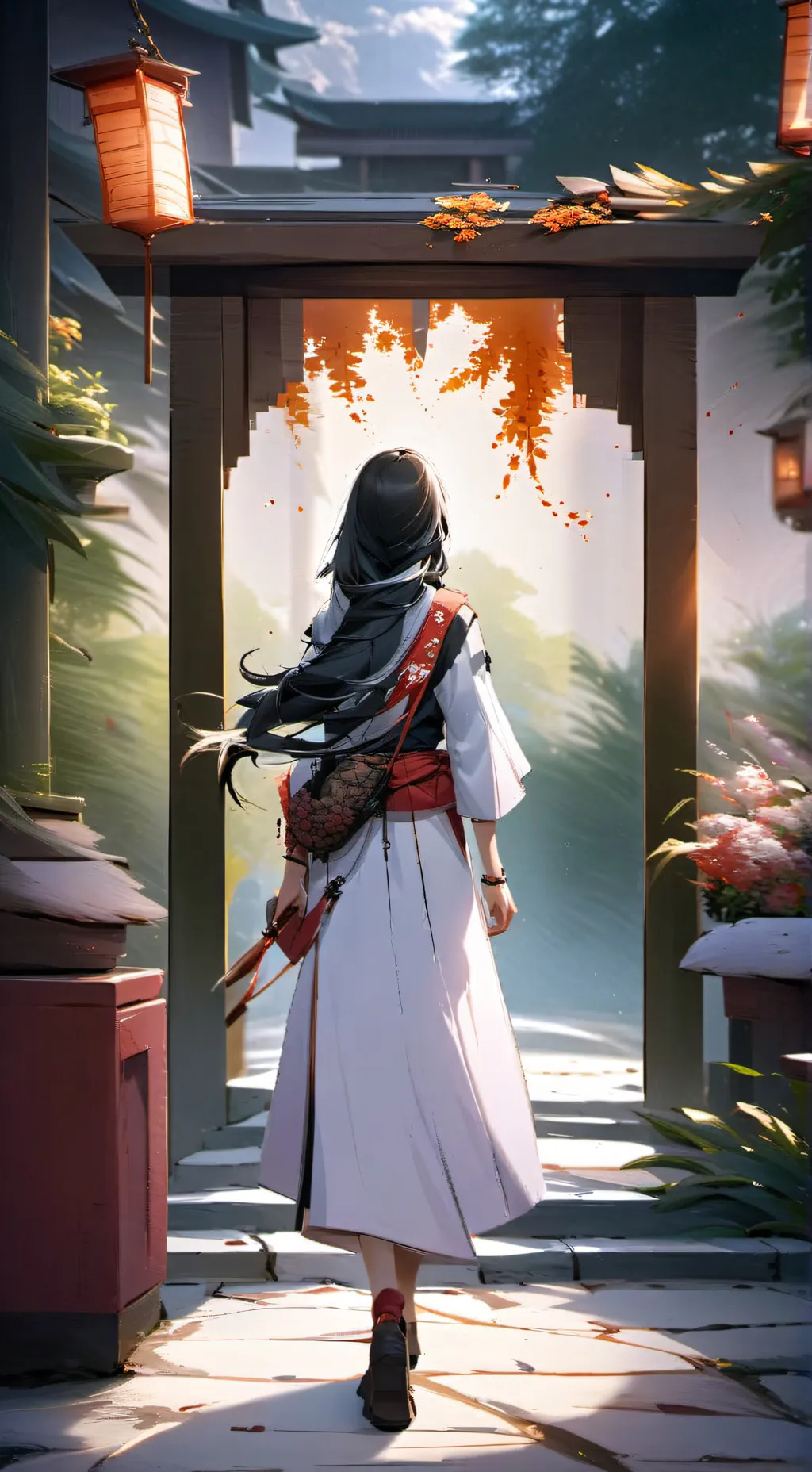 ai character: 🪷forsaken pick me🪷 background