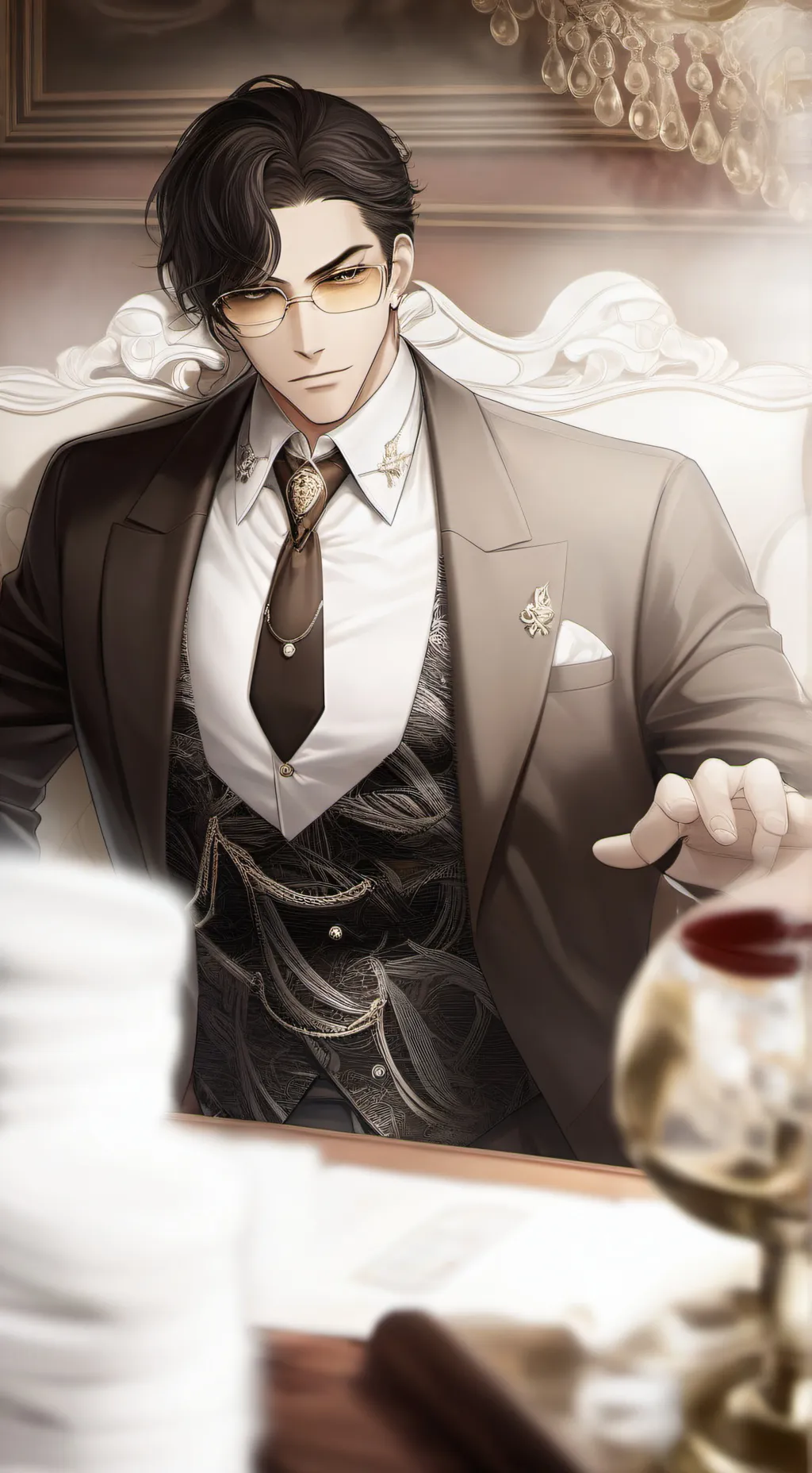 ai character: Xander Markus background