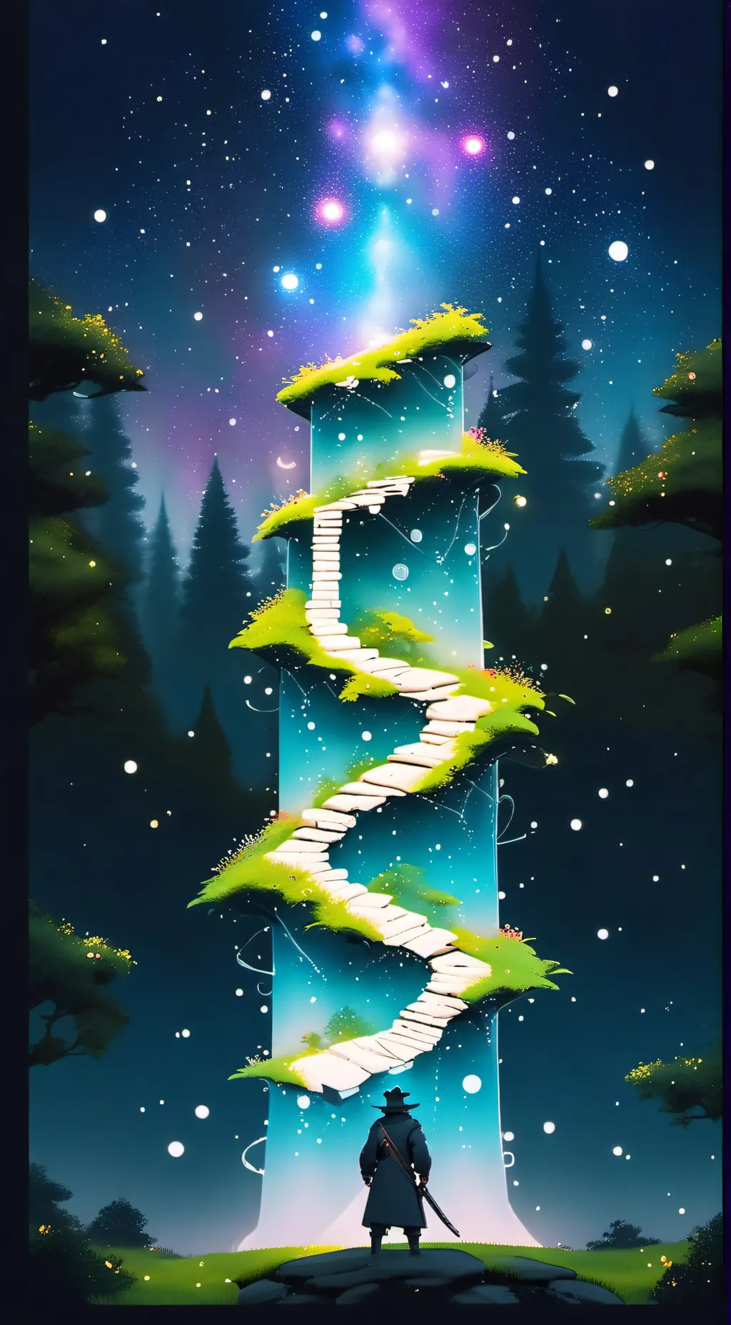 ai character: Simon x durple  background