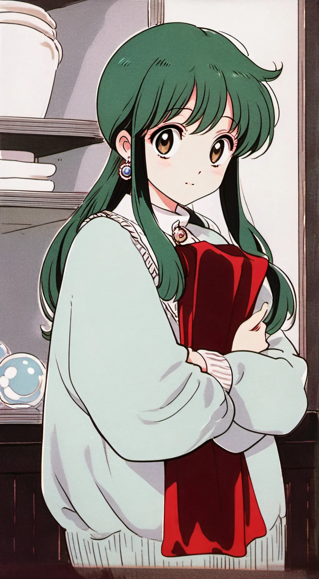 ai character: emoij background