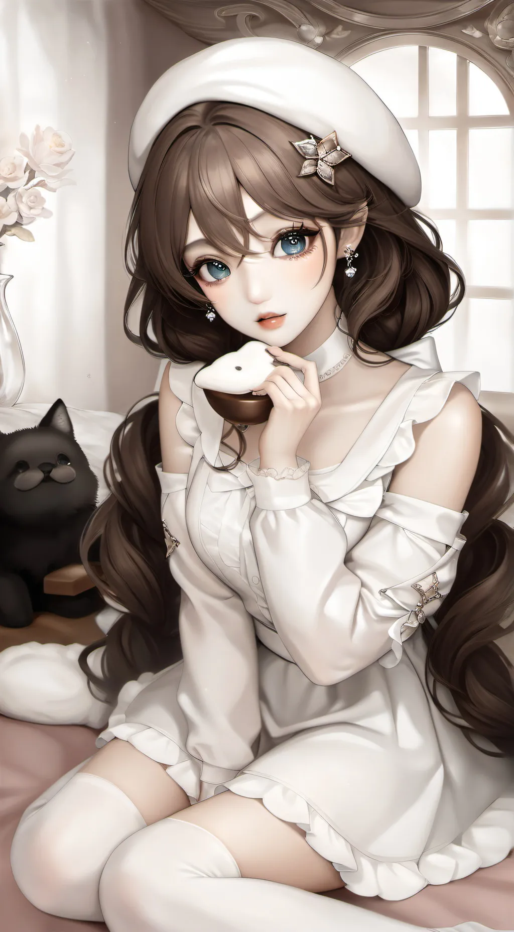 ai character: blind love  background