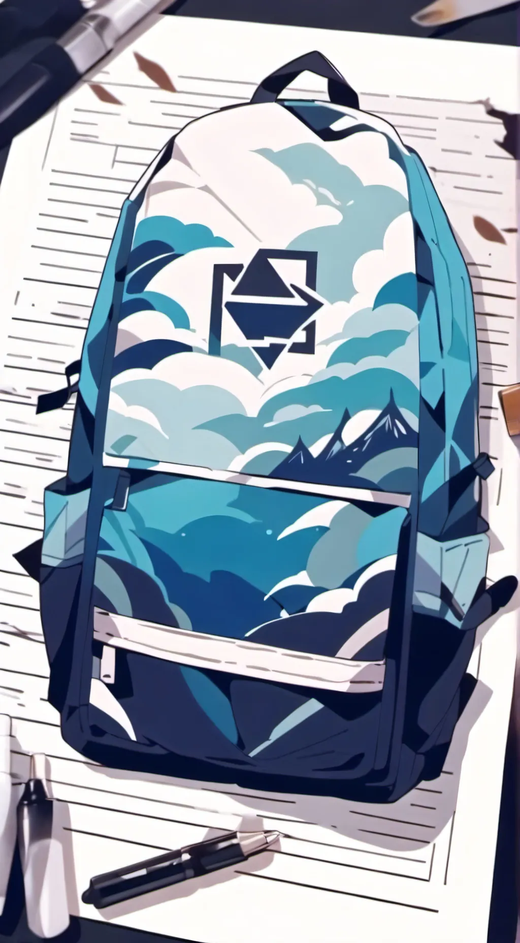 ai character: ~•School~• background