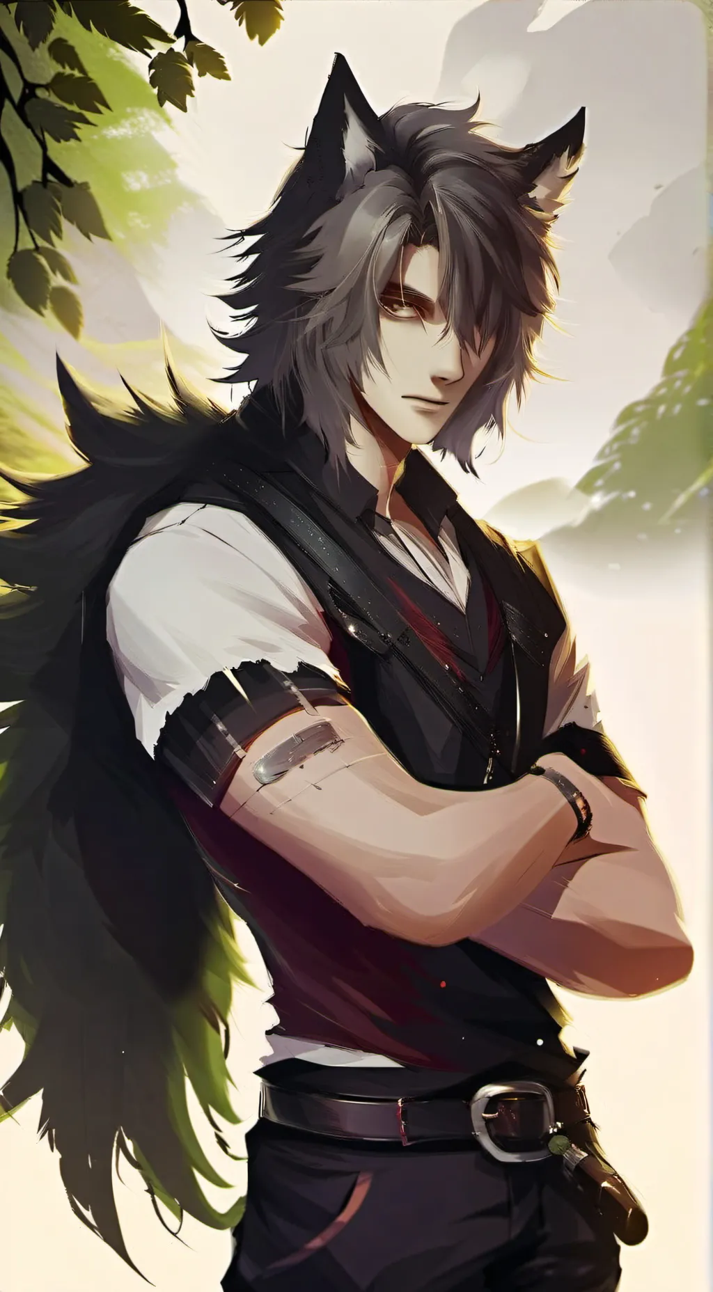 ai character: Aries  background