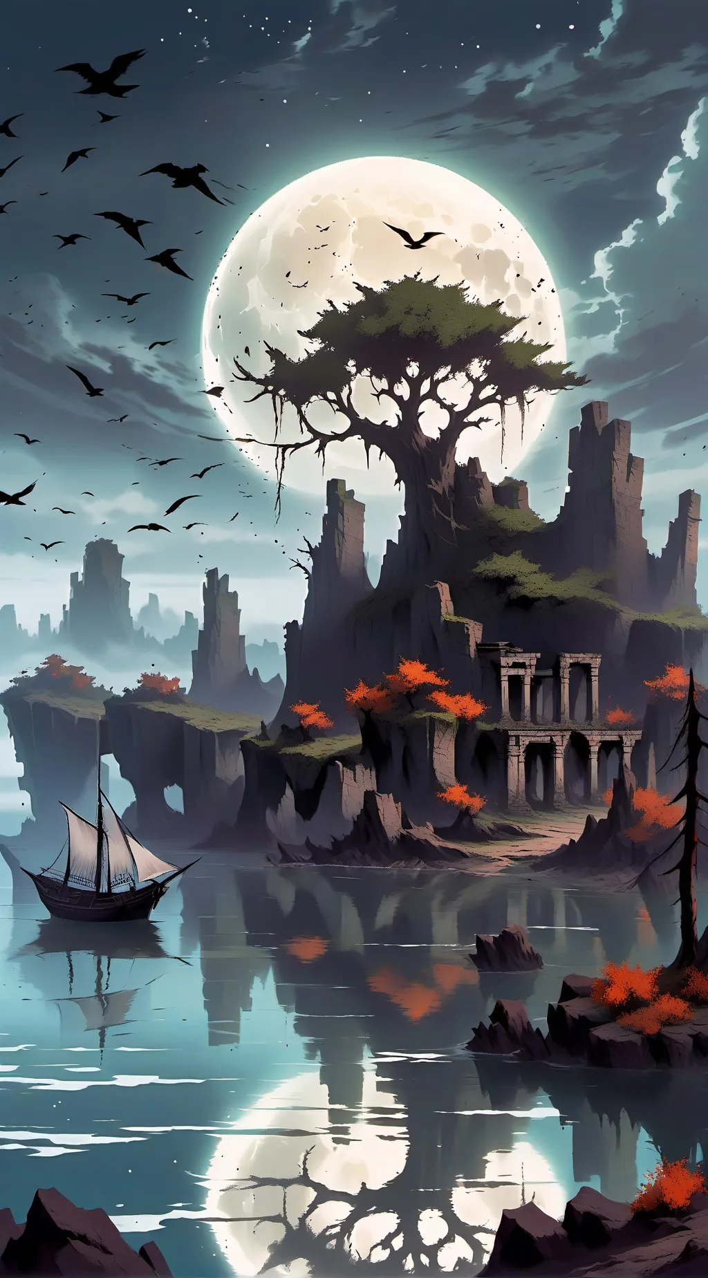 ai character: abandoned  background