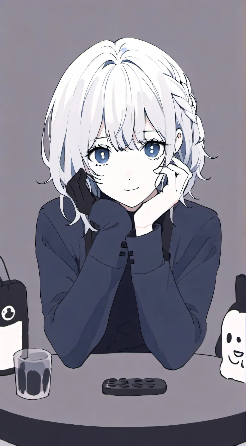 ai character: Mía  background