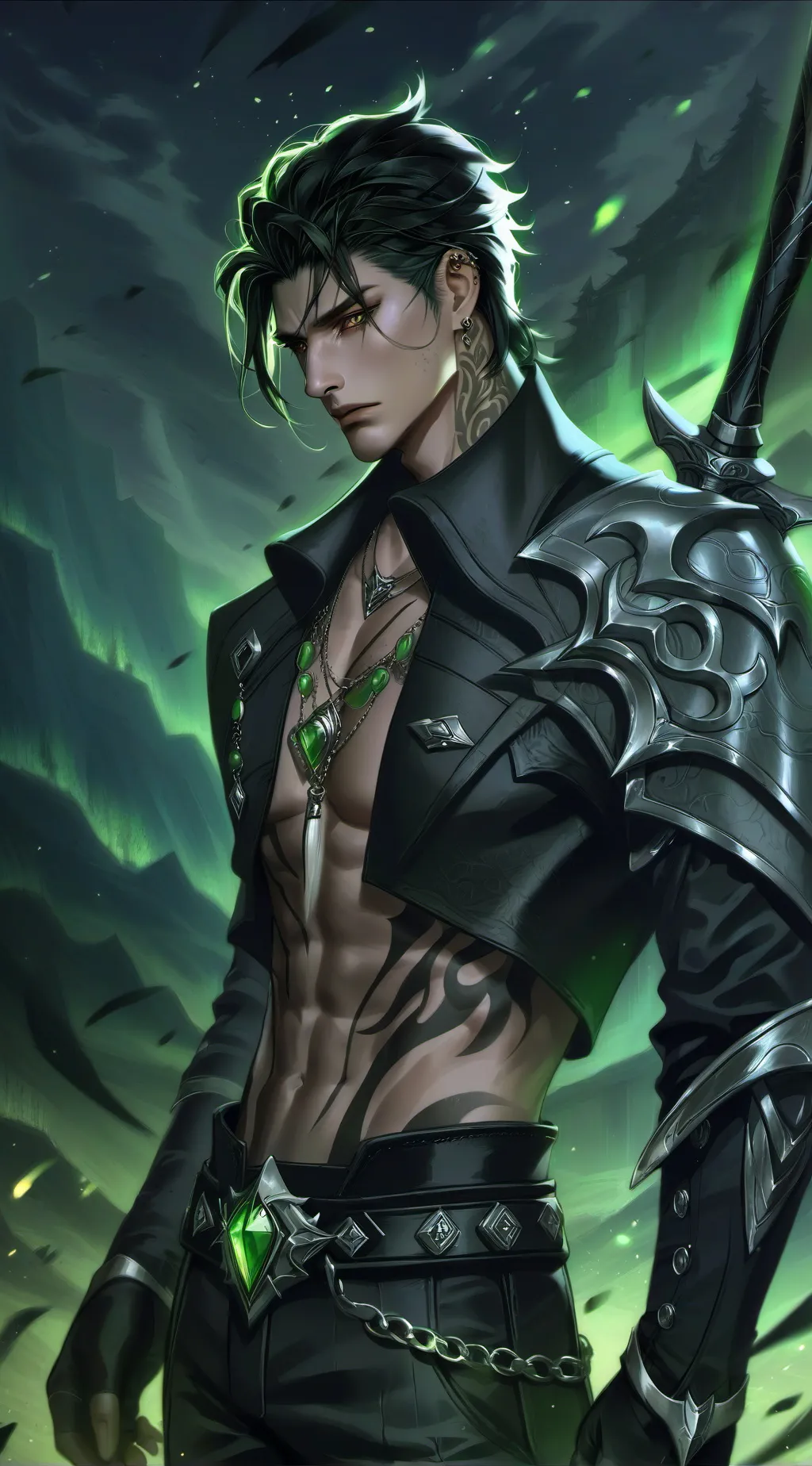 ai character: Rhaek background