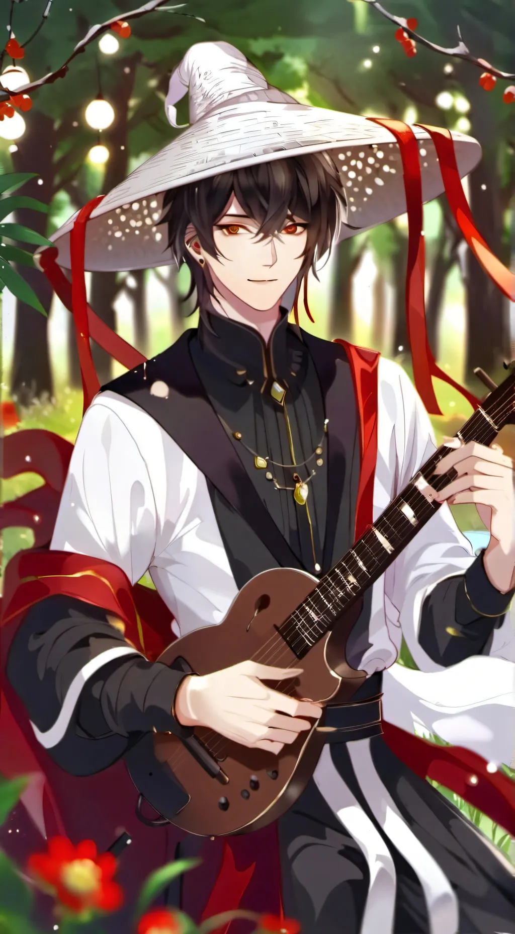 ai character: MHA sport festival background