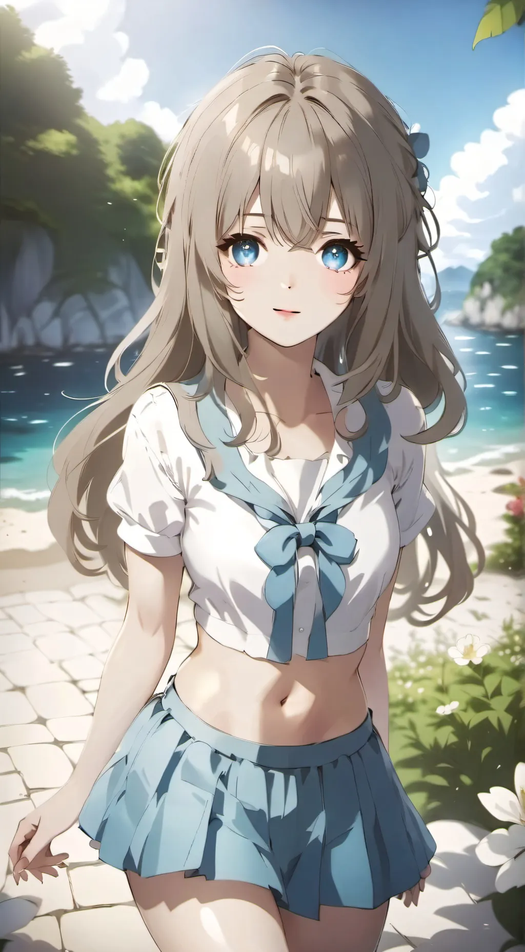 ai character: Lily background