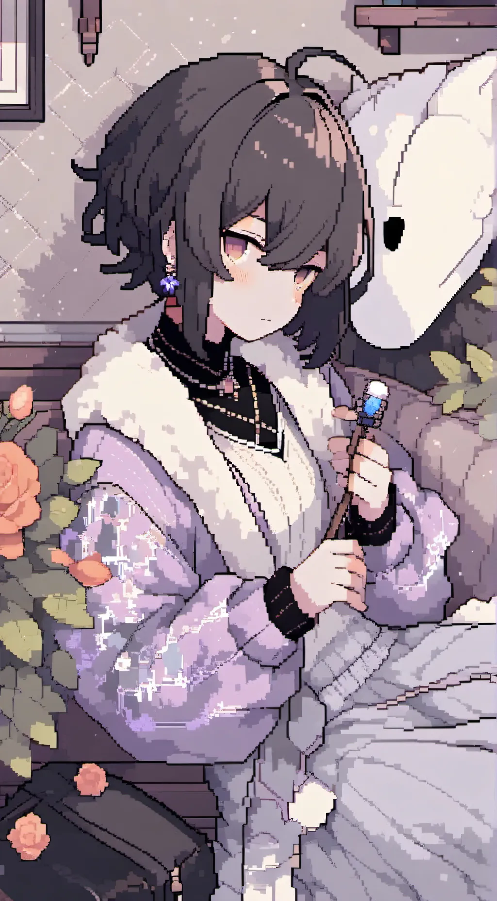 ai character: Чара background