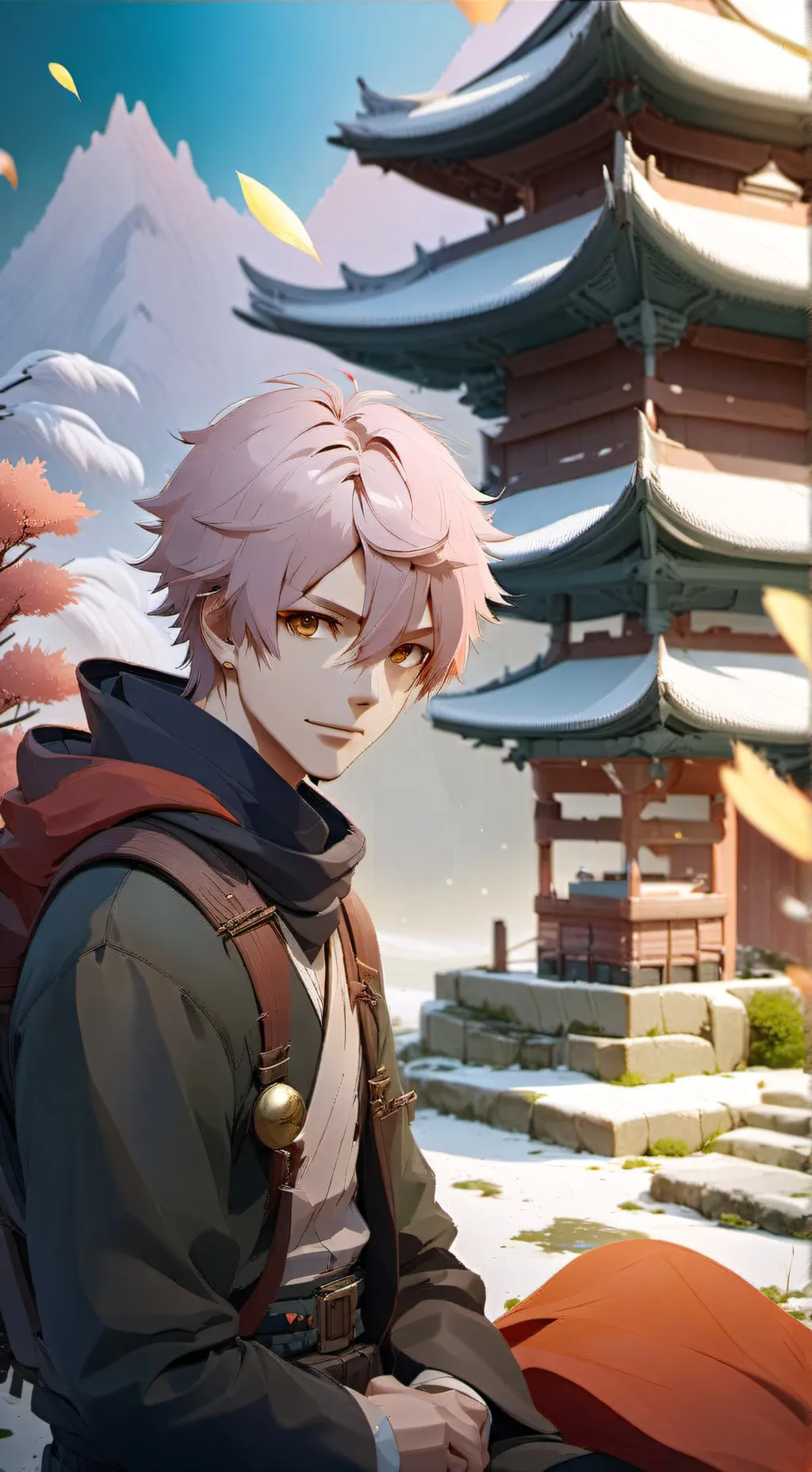 ai character: Bakugo  background