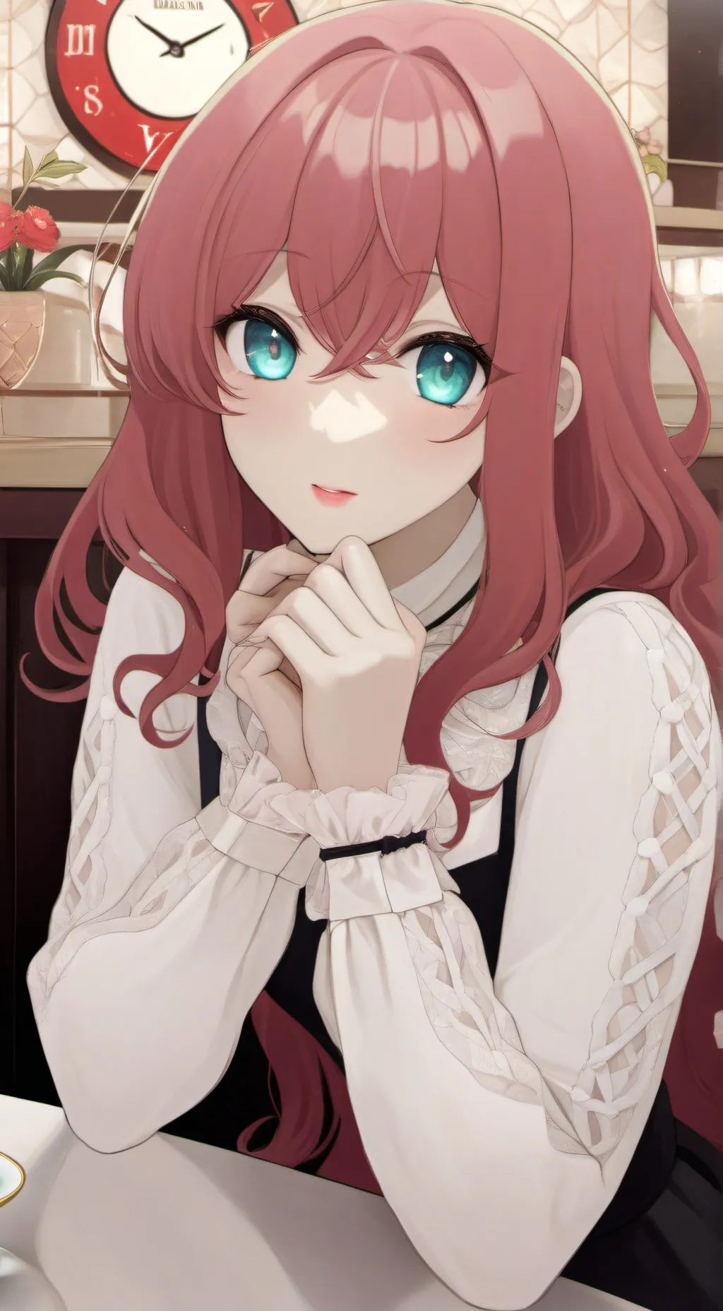 ai character: 💜~tu hermana laura background