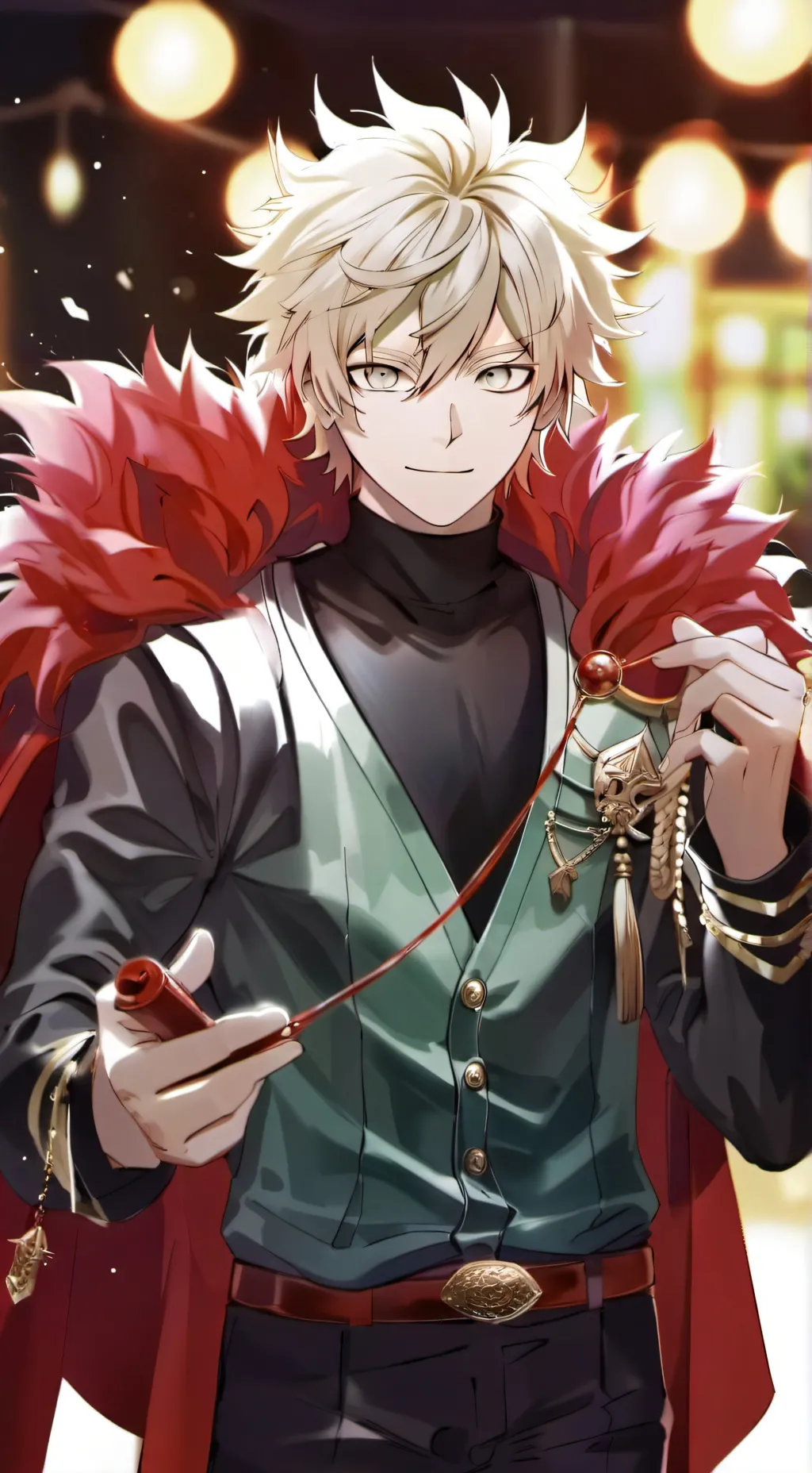 ai character: MHA PROM DATE background