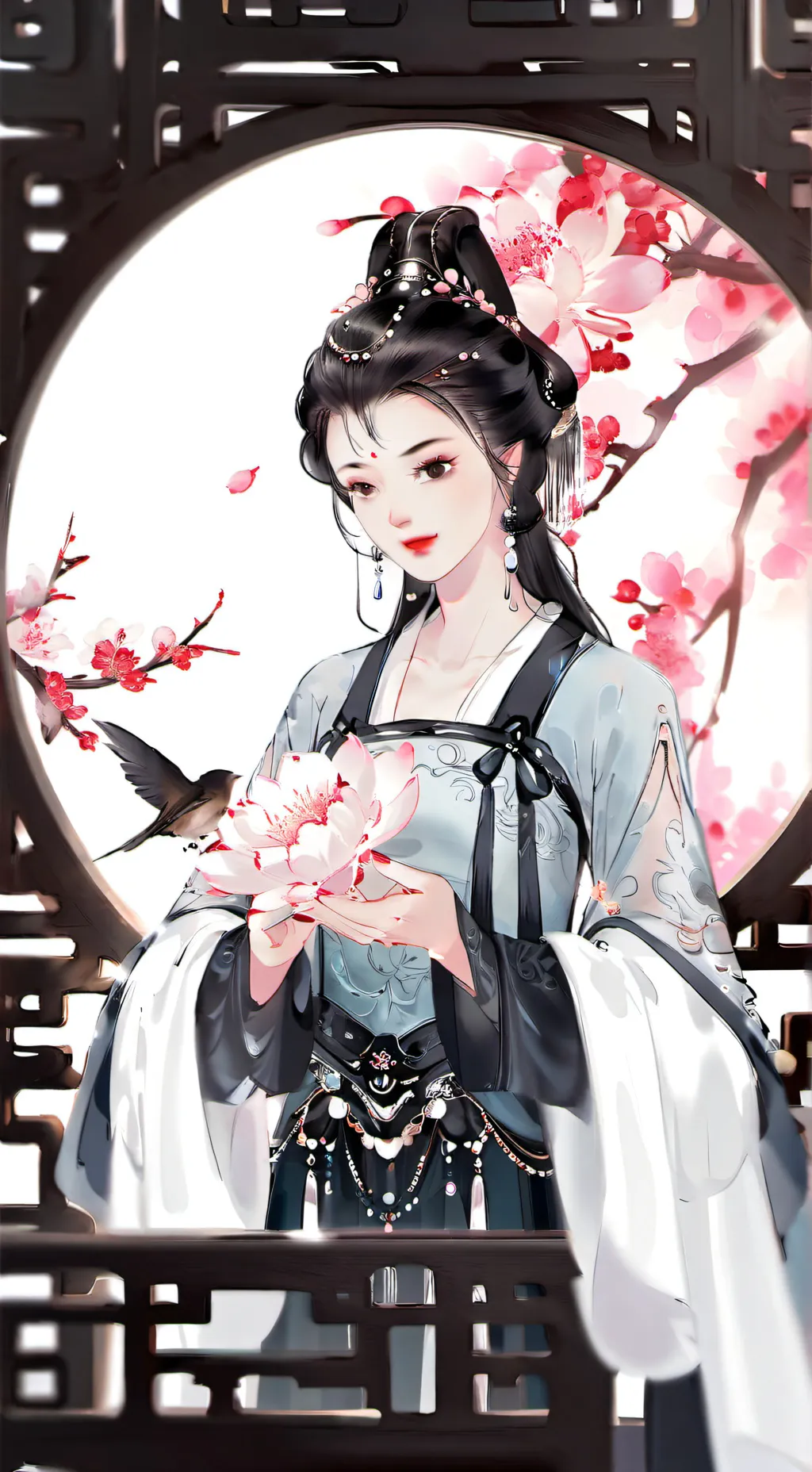 ai character: Chang'e background