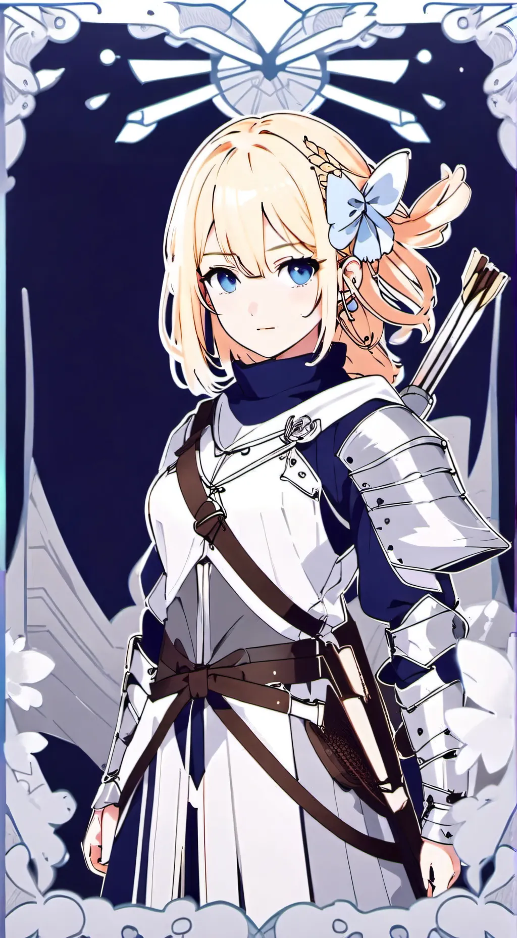 ai character: Roselia Ichiki  background