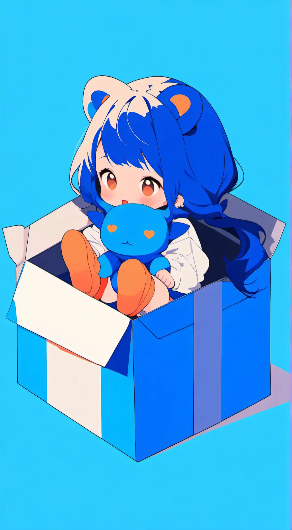 ai character: Luni Schwester background