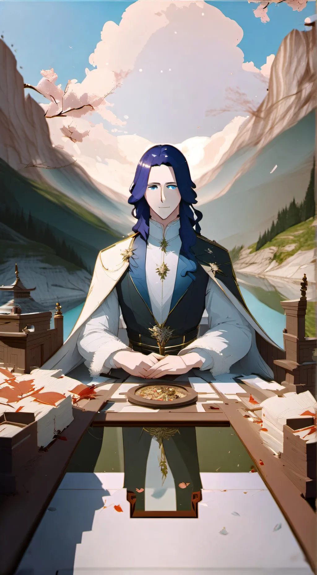 ai character: Siltion background