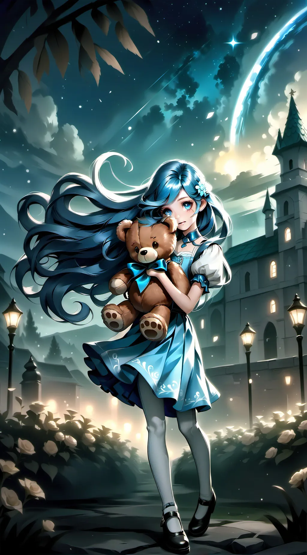 ai character: Эвелина background