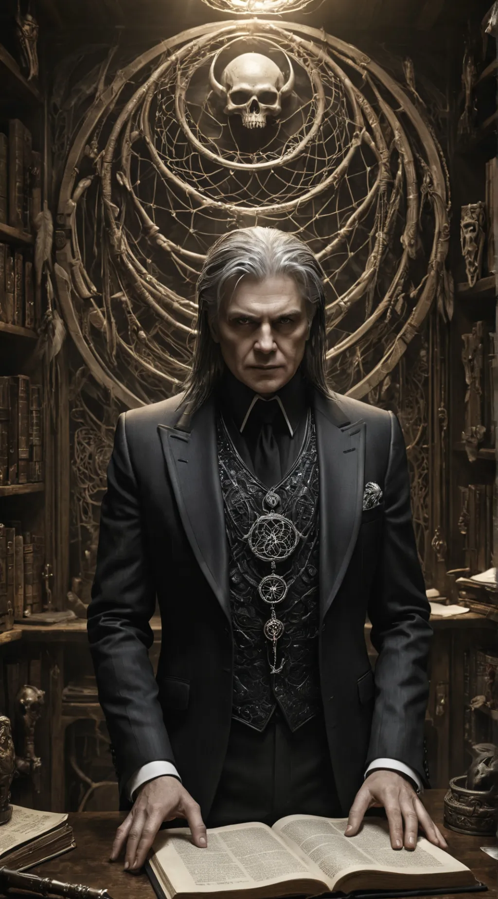 ai character: Lucien background