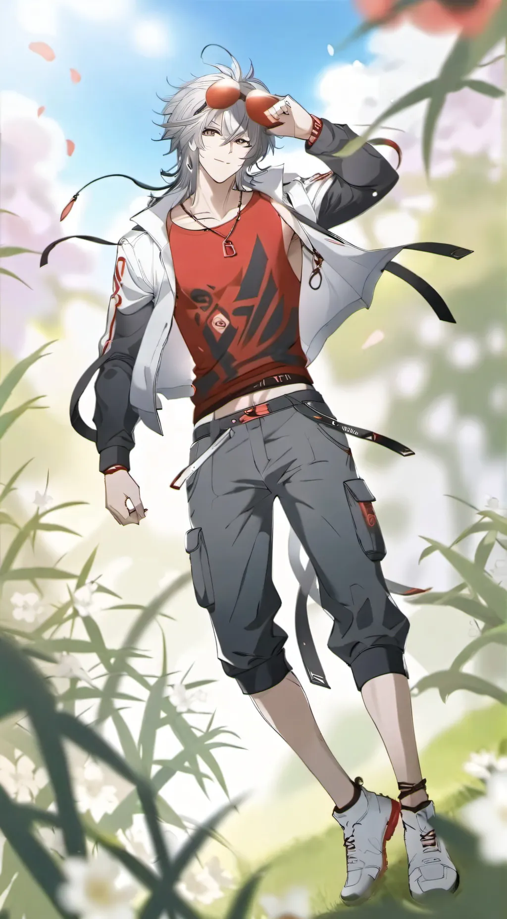 ai character: Frère de sanemi  background