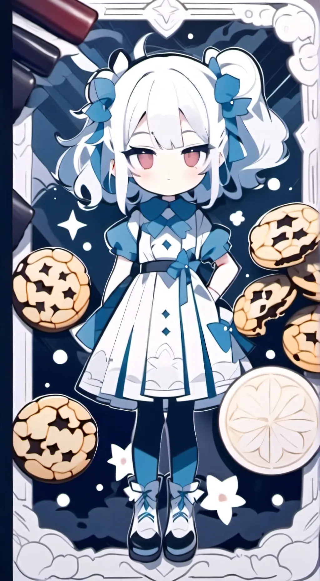 ai character: Crk background