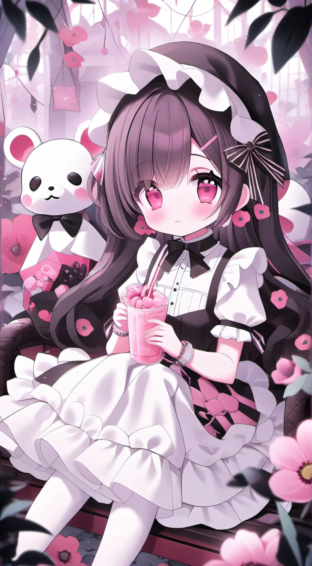 ai character: PP Oc Friends background