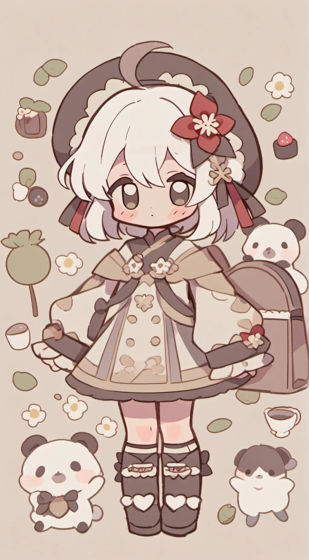 ai character: crk inflation background