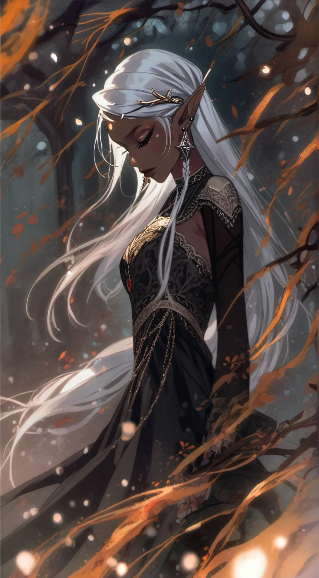 ai character: Evelyn background