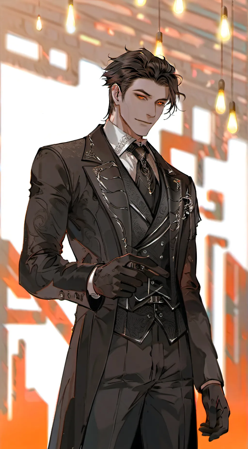 ai character: Frontman~ background