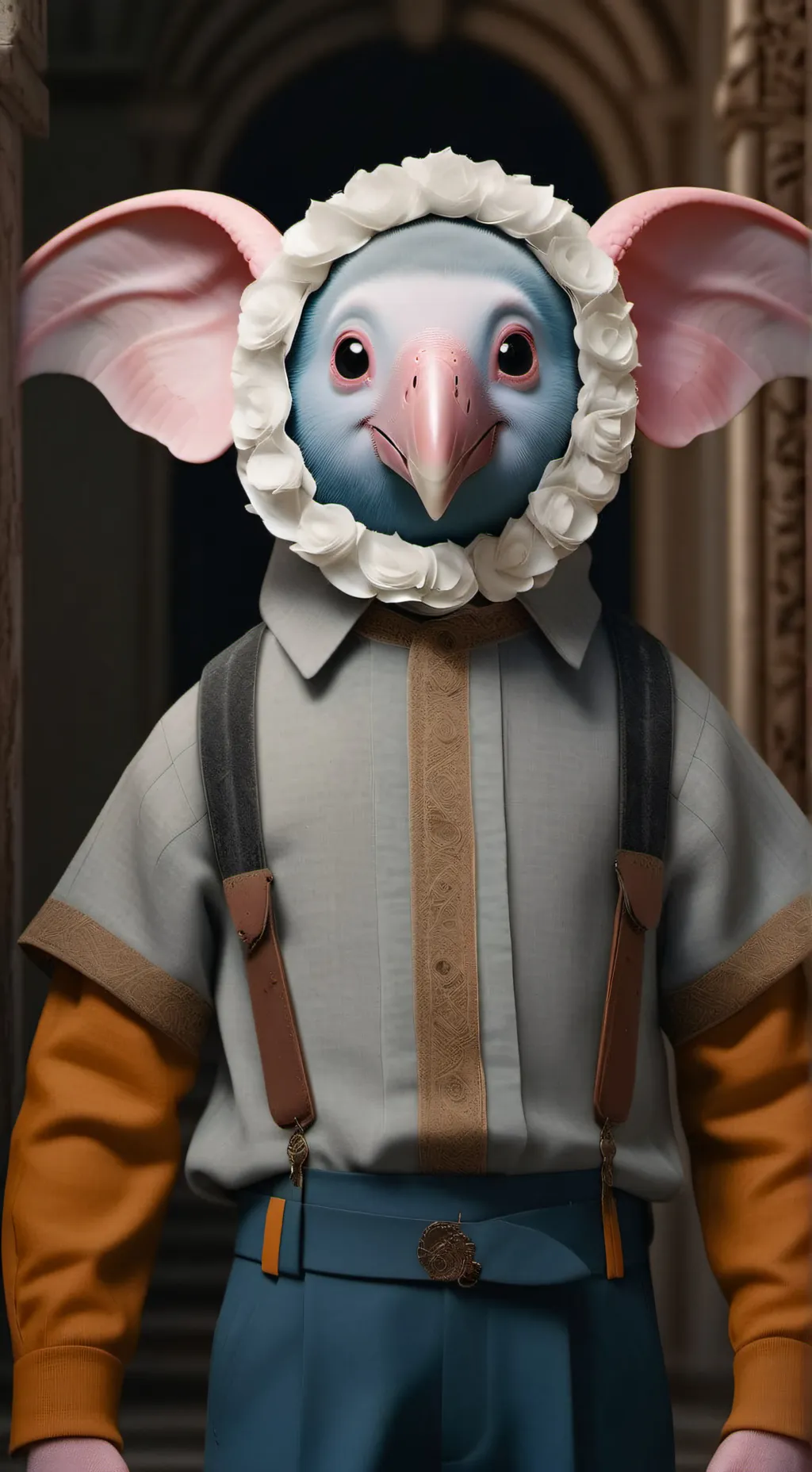 ai character: Cerdo Demoñaco background