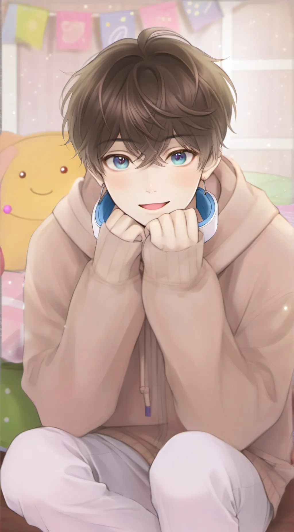 ai character: Cute Night Owl background