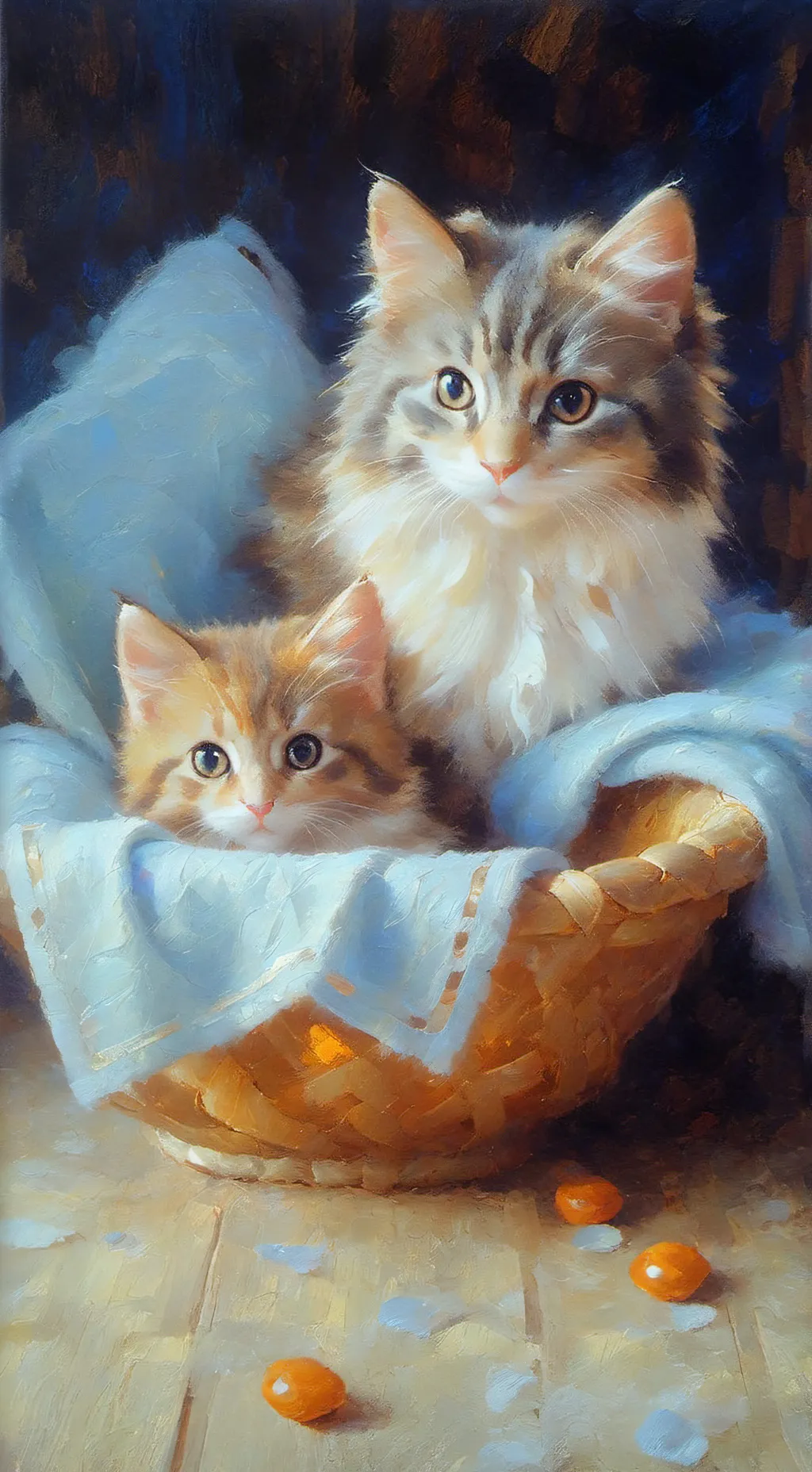 ai character: evsiz kedicik background