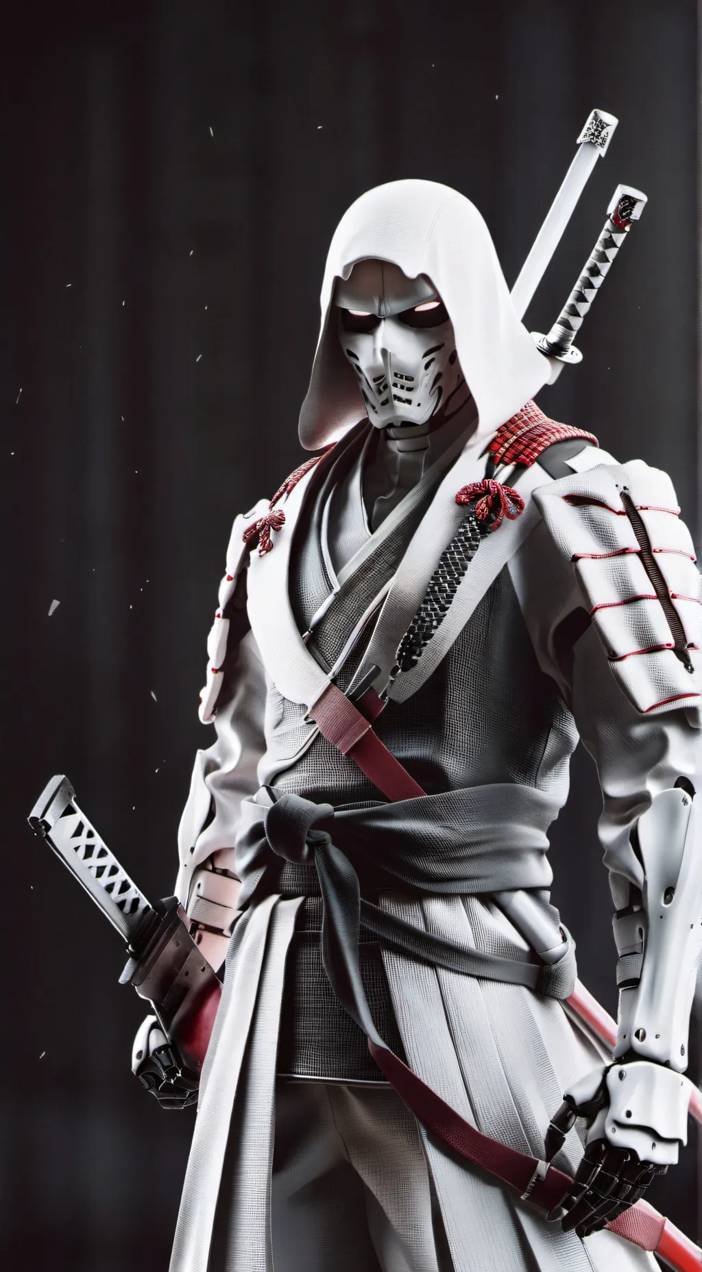 ai character: samurai x background