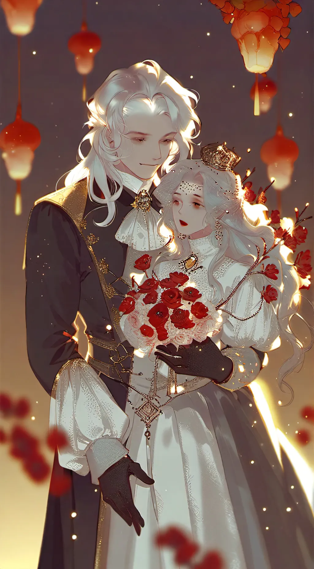 ai character: Daniel and Laura  background