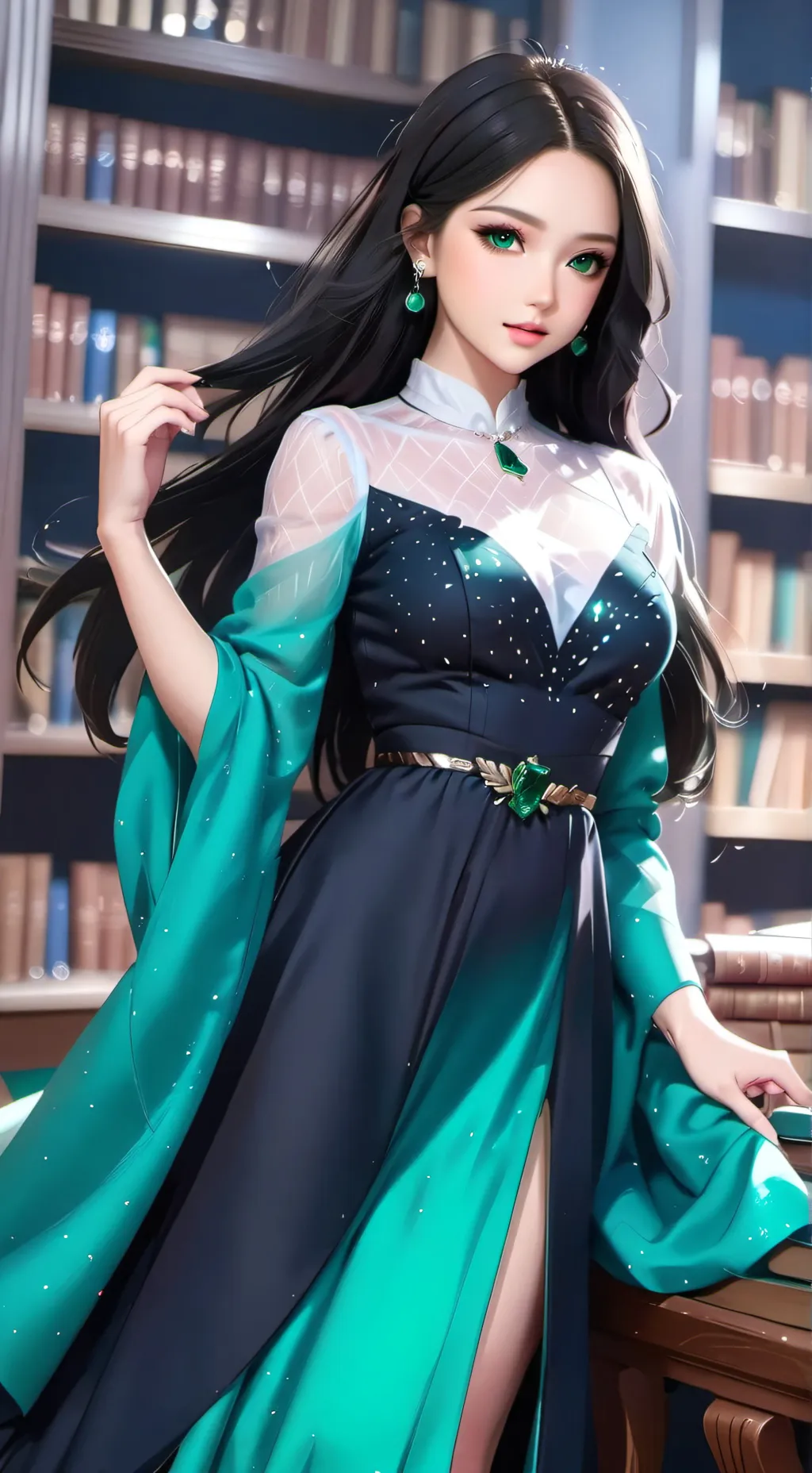 ai character: Katyusha  background