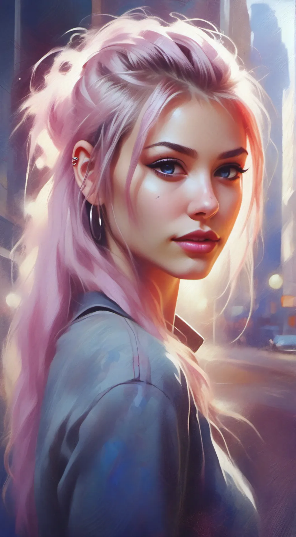 ai character: Lucy background