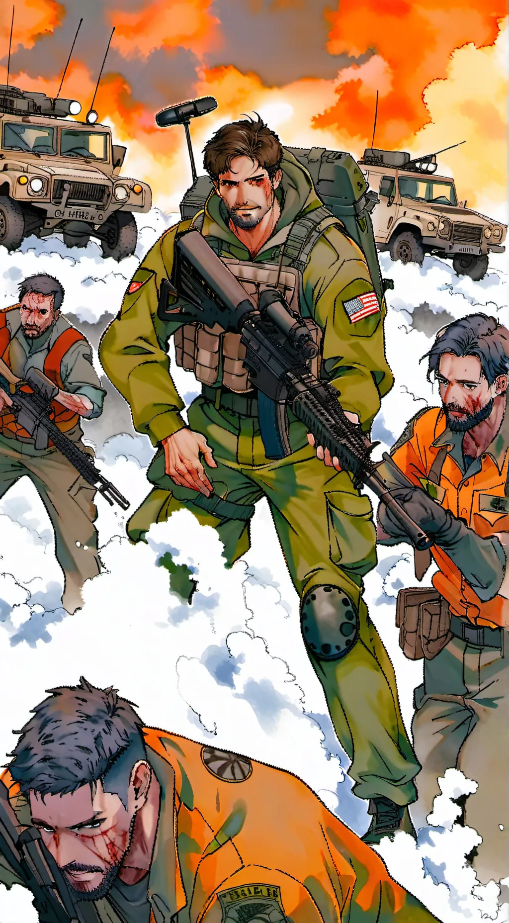 ai character: Zombie Epidemic background