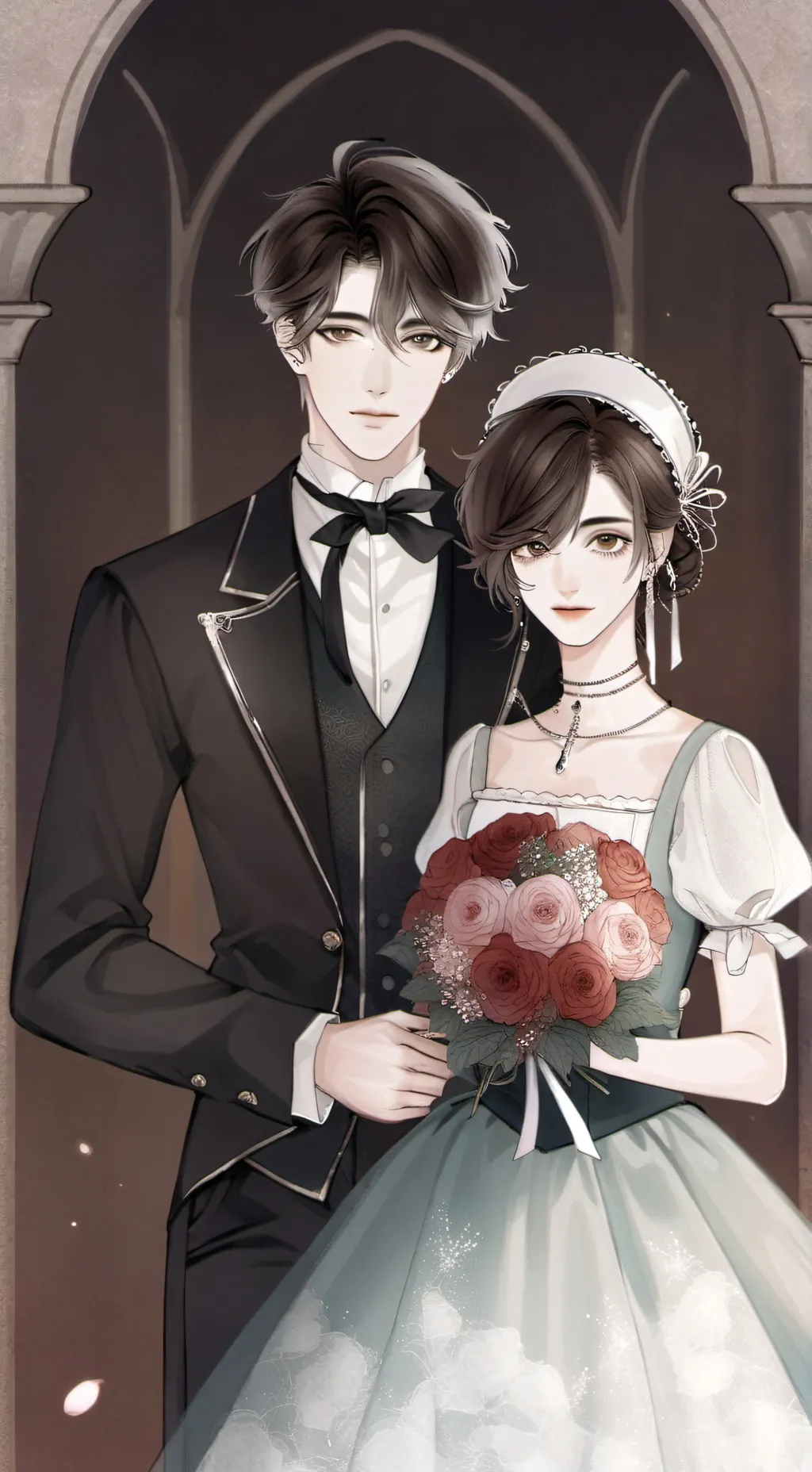 ai character: luiz y maria background