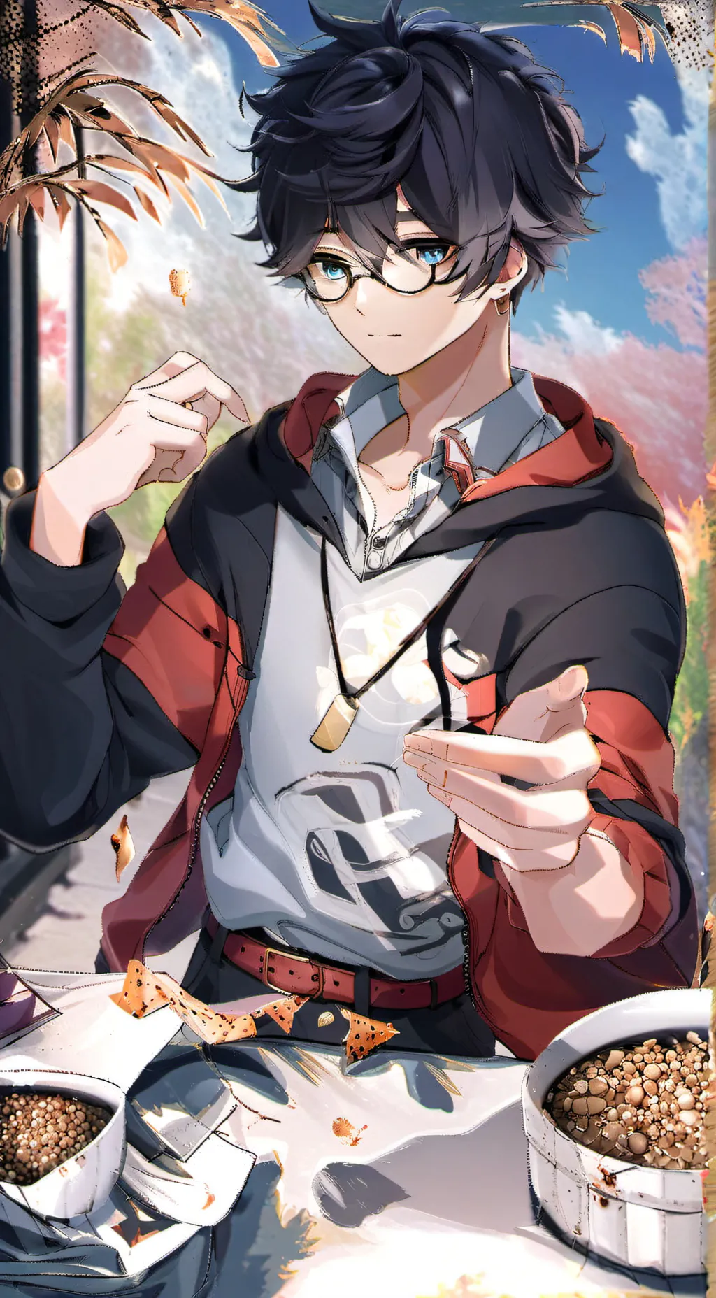 ai character: ×ØLÍVÉR× background