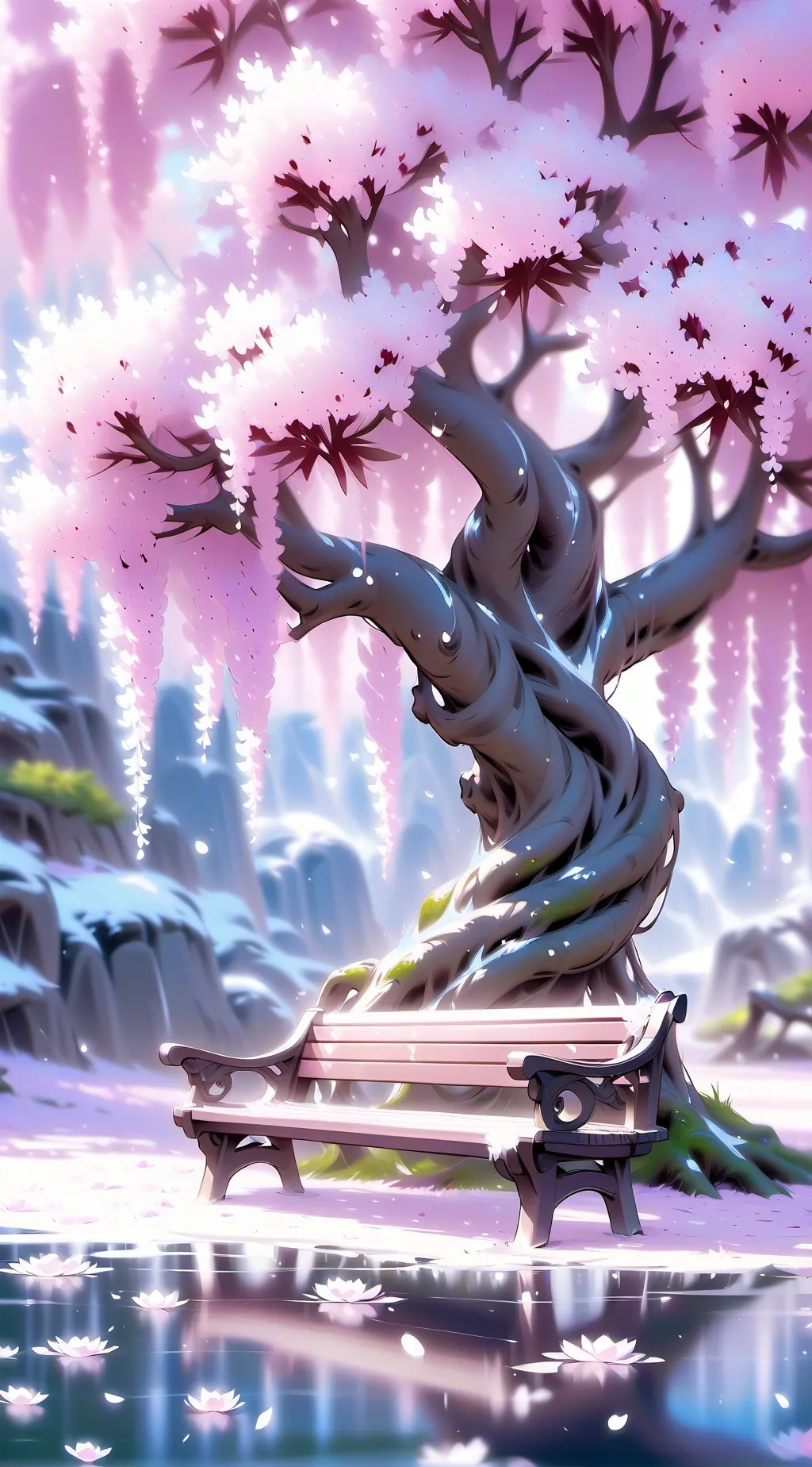 ai character: Gokurakuagi Chill background