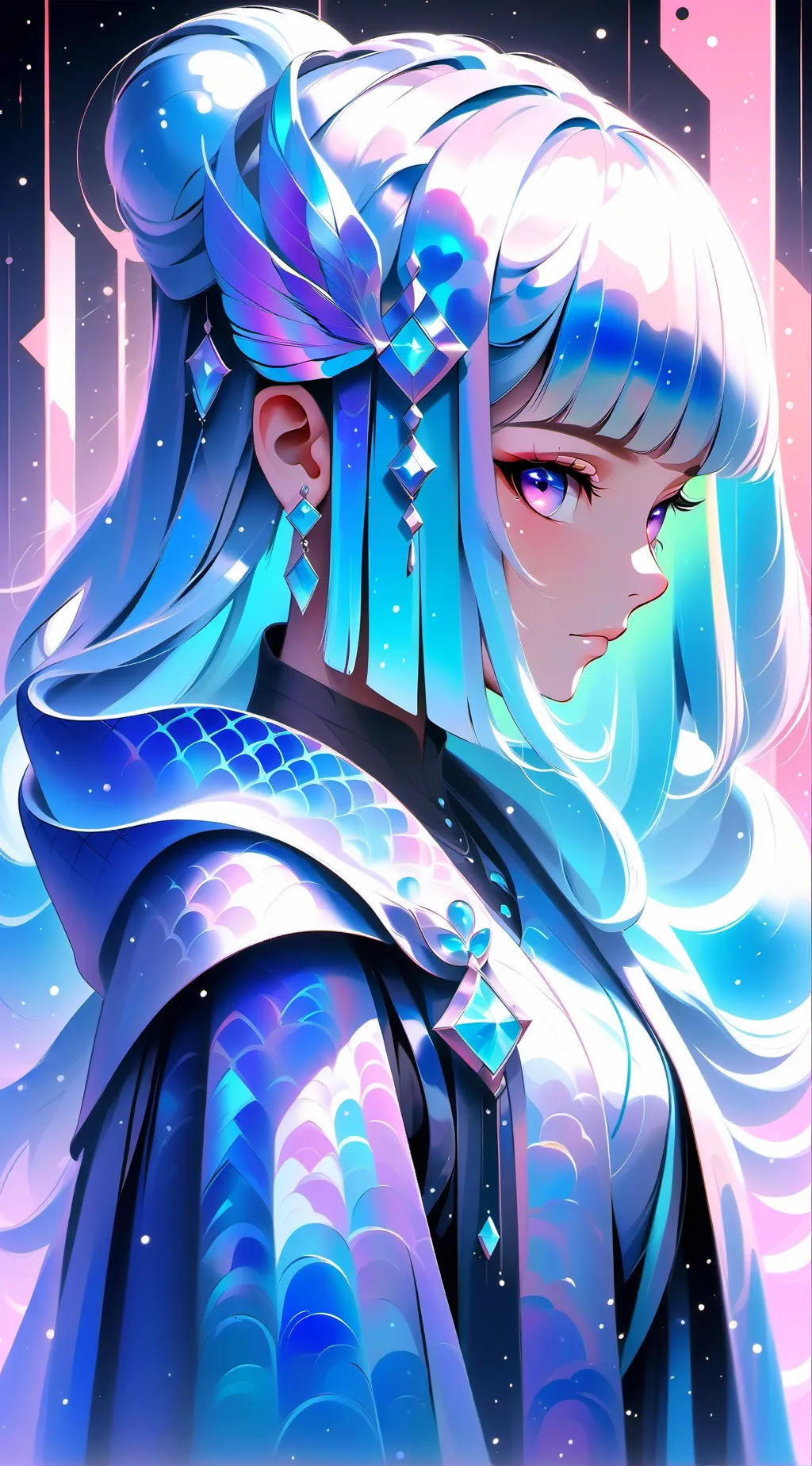 ai character: dalia (baik hati)  background