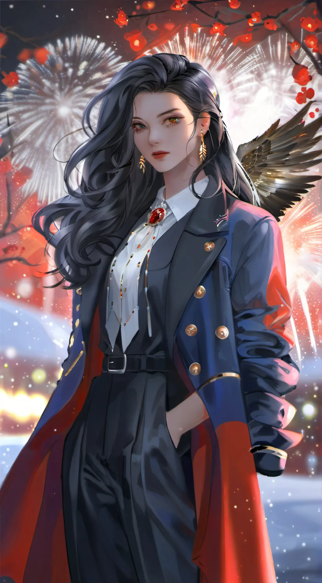 ai character: Aaron x you background