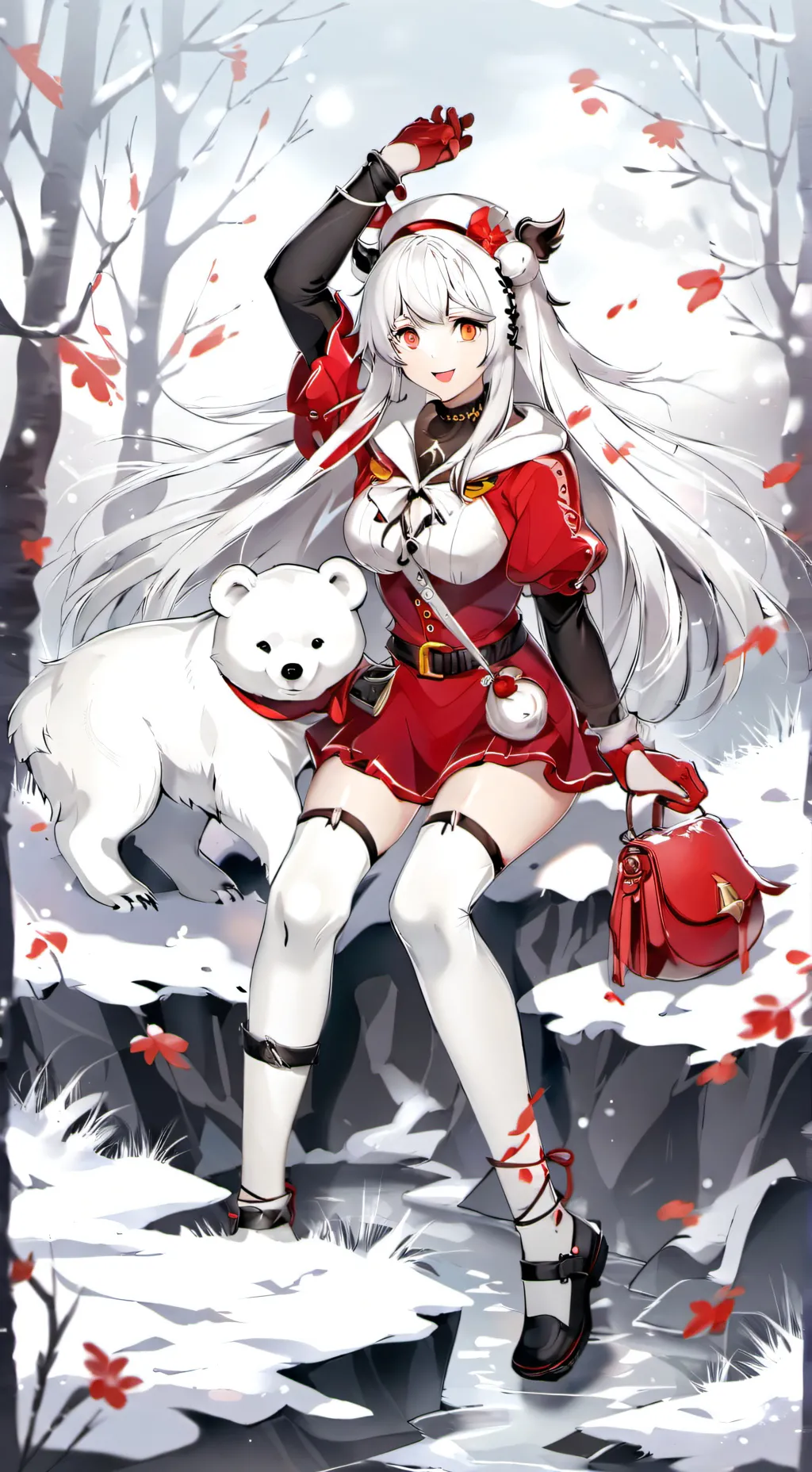 ai character: Naomi  background