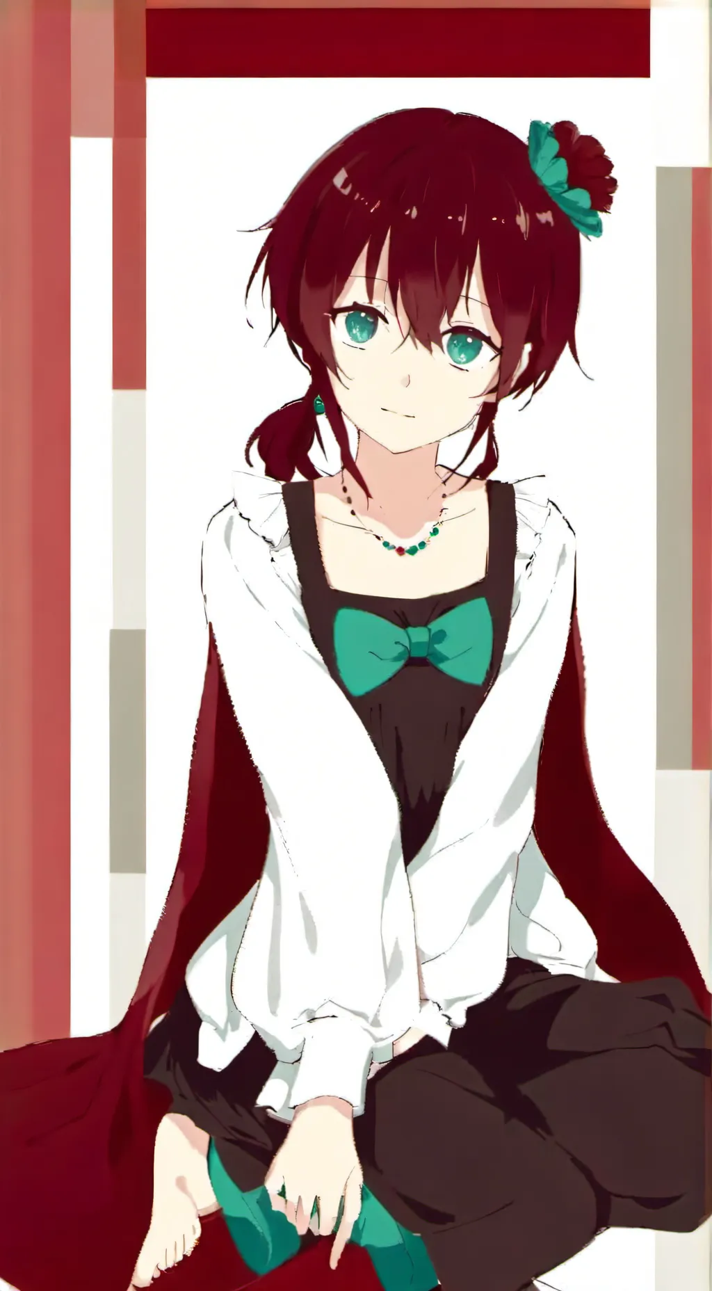 ai character: Shiori Komatsu background