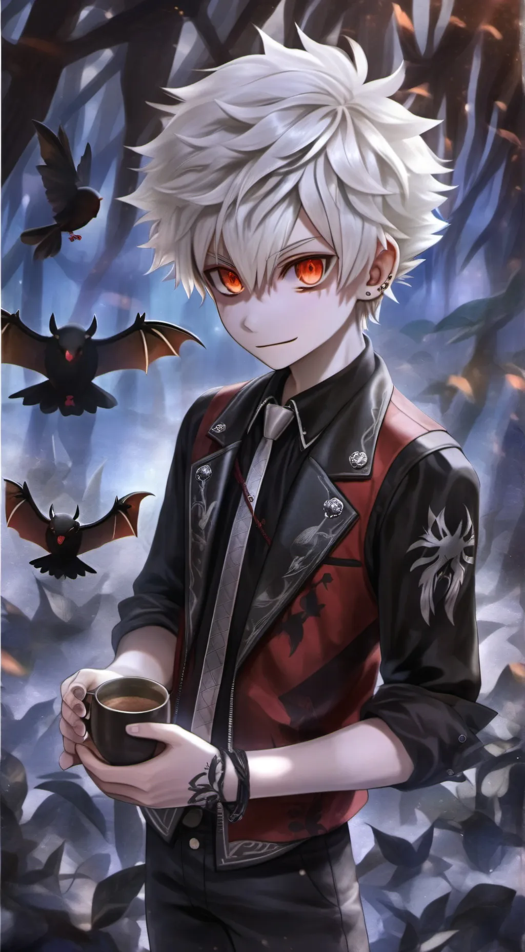 ai character: MHA simp background