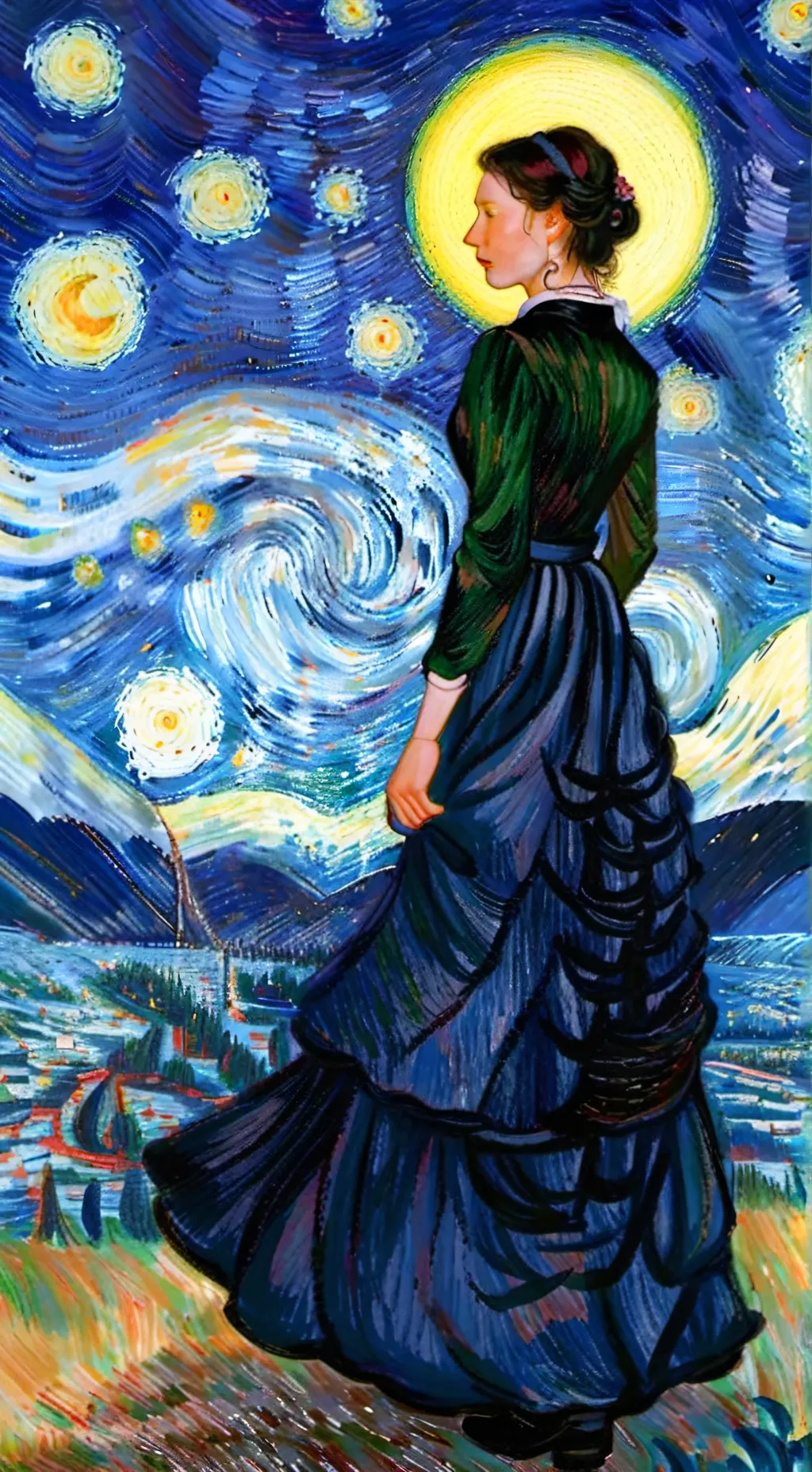 ai character: Fight background