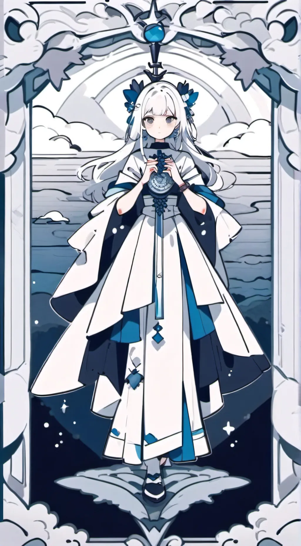 ai character: Юля background