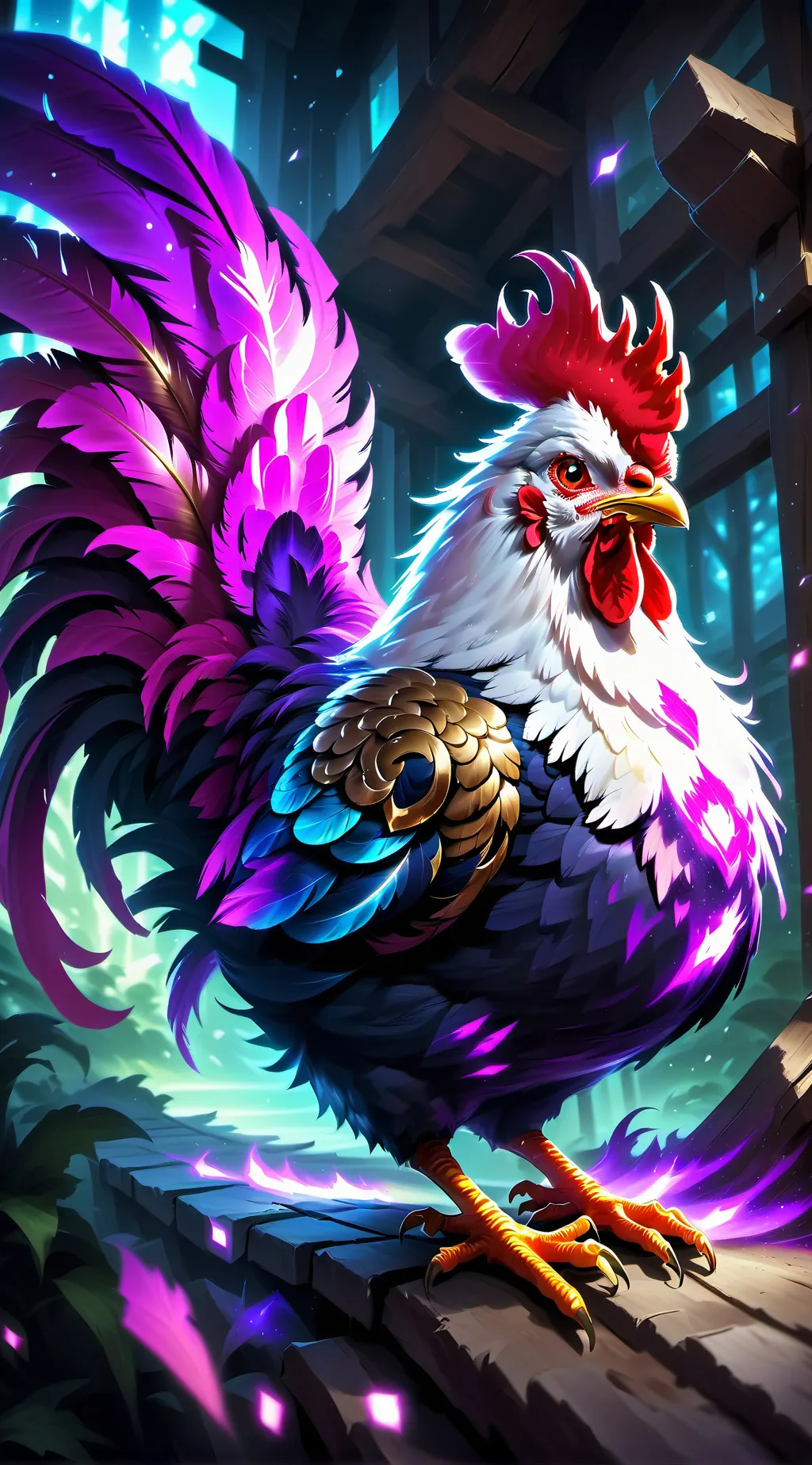 ai character: Cosmo background