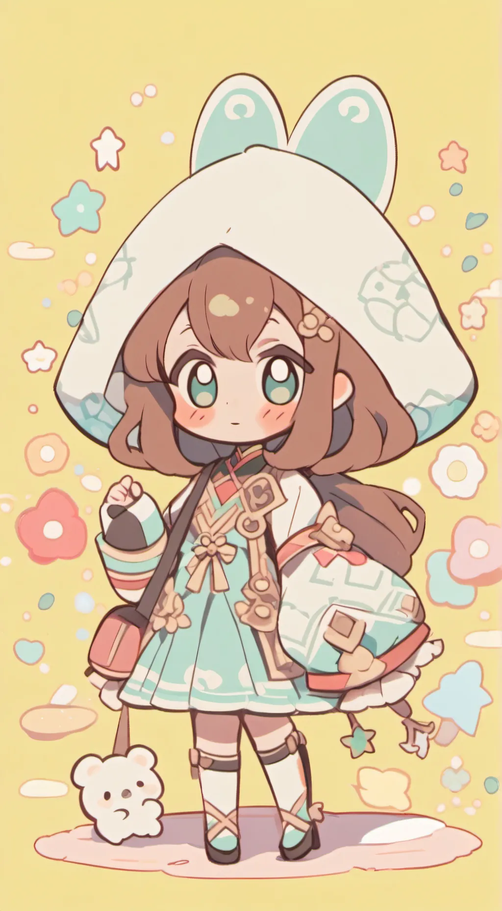 ai character: fnaf 2 background